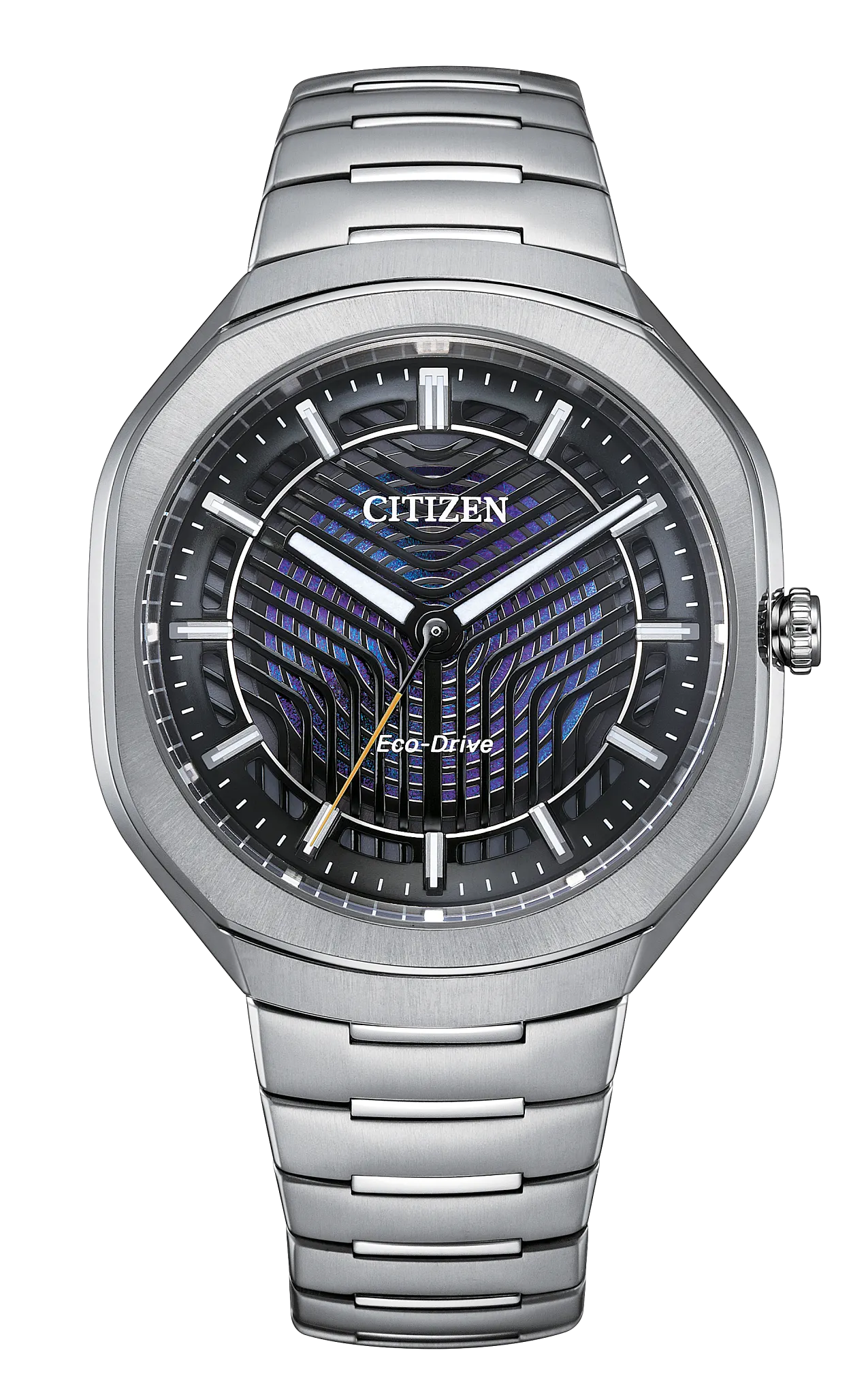 Eco-Drive PHOTON Black Dial Super Titanium Bracelet BJ6560-53W